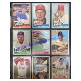 Lot of (9) Vintage Topps Baseball Cards