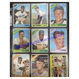 Lot of (9) Vintage Topps Baseball Cards