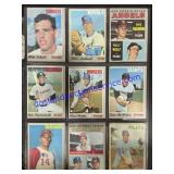 Lot of (9) Vintage Topps Baseball Cards