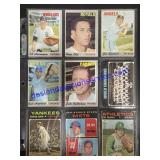 Lot of (9) Vintage Topps Baseball Cards