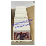 Box of 1990 Fleer Baseball Cards