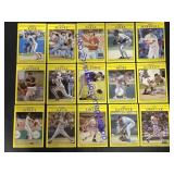Lot of 1991 Fleer Baseball Cards