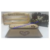 Spice Rack & Misc Decor