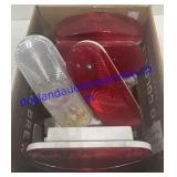 Box of Misc Car Light Covers