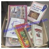 Large Box of Misc Cook Books