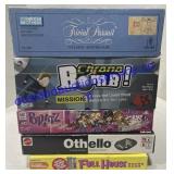 5 Misc Board Games - Full House , Trivial Pursuit