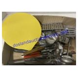 Misc Flat of Kitchen Utensils