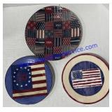 Patriotic Decorative Plates