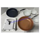 Pans , Flower Shaped Bowls & Cutter