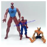 Pair of Spider-Man & Wolverine X-Men Evolution