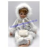 Snow Angel Iceland Porcelain Doll (12")