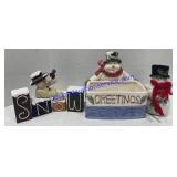 Misc Snowmen Decor