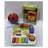 Flat of Misc. Infant Toys