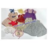 Lot of Vintage Doll Clothes
