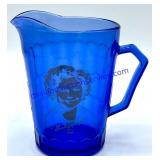 Small Glass Shirley Temple Pitcher (4.5")