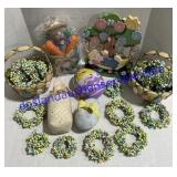 Flat of Misc Easter Decor