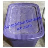 Purple  Sterilite Tote