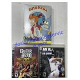 Play Station Games & Volume One of Futurama