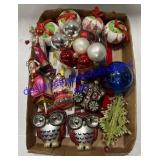 Flat of Christmas Ornaments