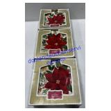 (3) Sets Of 4 Dessert Plates