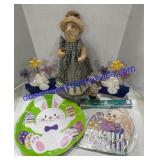 Flat of Misc Easter Decor