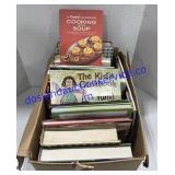 Box of Misc Cook Books