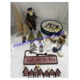 Flat of Misc. Christmas Decor