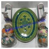 Flat of Misc Easter Decor