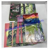 Misc School - Crayon Box , Trapper , Notebooks ,