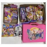 Misc Barbie Carrying Box , TY Slippers (S 11-13)