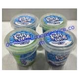 Lot of (4) Green & Blue Foam alive