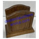 Wooden Napkin Holder