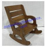 Decorative Wooden chair (12")