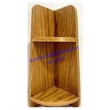 Wooden Corner Shelf (20 x 10 x 6)