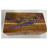 Wooden Jewelry Box (10 x 5 x 4)
