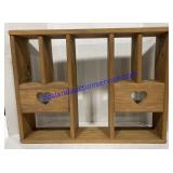 Wooden Wall Decor Shelf 26" x 20"