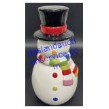 Snowman Cookie Jar (13")