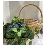 Baskets W/ Vine Decor