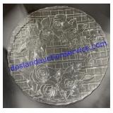 Pilgrim Glass Decorative Platter