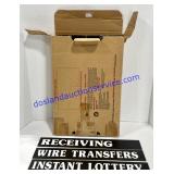 Box Full Of Plastic Signs