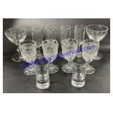 Flat of Misc. Glassware