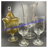 Decorative Glass & Wine Glasses