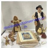 Flat of Misc. Figurines