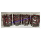 Happy Holidays Glass Set
