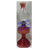 Vintage Oil Lamp 18" Tall
