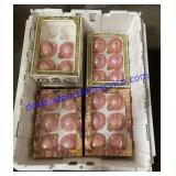 Tote Full of Pink Christmas Ornaments