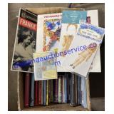 Box of Misc. Books, Paper Dolls, Etc..