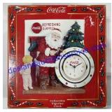 Collectible Coca Cola Figurine Clock