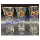 Lot of (12) South Pacific Export Lager Glasses