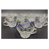 Lot of (8) Glass Punch Cups